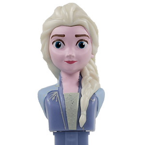 PEZ - Disney Movies - Frozen - Elsa - dark lips - B