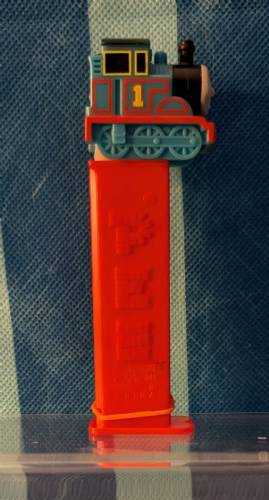 PEZ - Thomas and Friends - Thomas - Blue #1 white pupils