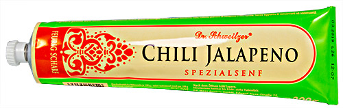 PEZ - Mustard - Dr. Schweitzer Chili Jalapeno Spezialsenf - 200g
