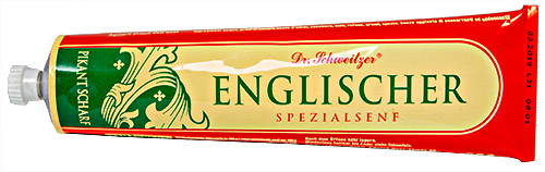 PEZ - Mustard - Dr. Schweitzer Englischer Spezialsenf - 200g