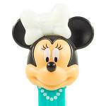 PEZ - Minnie Mouse F/K white off bow on necklace