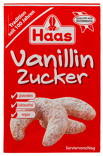 PEZ - Haas Food Products - Baking - Vanillinzucker - 8g