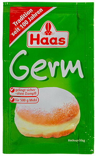 PEZ - Haas Food Products - Baking - Germ - 7g - Krapfen