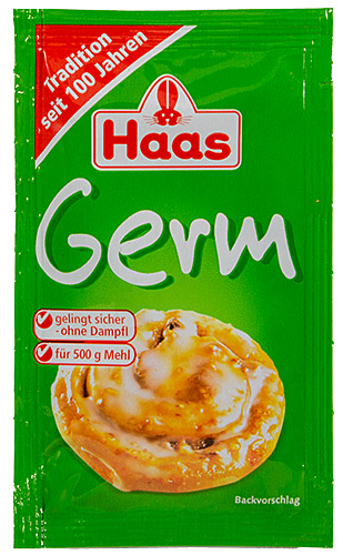 PEZ - Haas Food Products - Baking - Germ - 7g - Schnecke