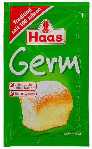 PEZ - Haas Food Products - Baking - Germ - 7g - Buchtl
