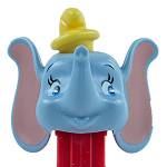 PEZ - Dumbo B Grey Head, Yellow Hat