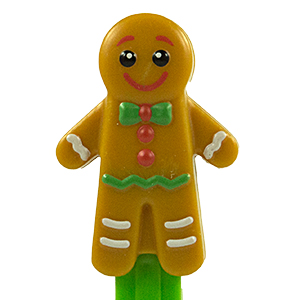 PEZ - Christmas - Gingerbread Man - smiling