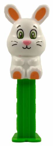PEZ - Easter - Mini Gift Egg - Bunny - Mini Full Body White - H