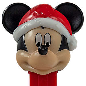 PEZ - Mickey Mouse & Friends - Holiday Set - Mickey Mouse - christmas beenie - K