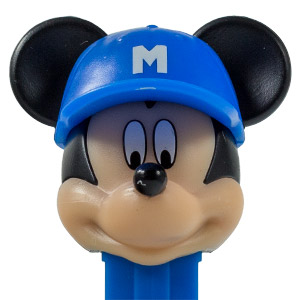 PEZ - Mickey Mouse & Friends - Mickey Mouse - baseball hat blue - K