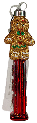 PEZ - Ornaments - Kat + Annie - 2021 - Gingerbread Man