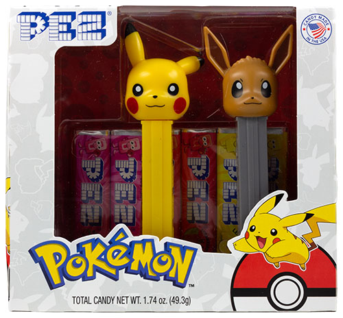 PEZ - Pokémon - Pokémon Pikachu B & Eevee gift box