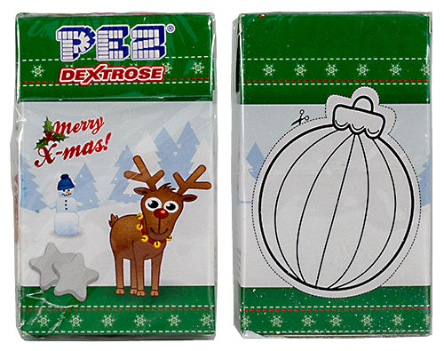 PEZ - Dextrose Packs - Christmas Reindeer
