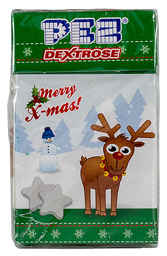 PEZ - Dextrose Packs - Christmas Reindeer