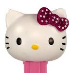 PEZ - Hello Kitty  bow with with dots on Paws