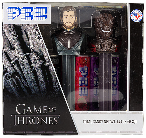PEZ - Game of Thrones - Game of Thrones Gift Set Jon Snow & Drogon