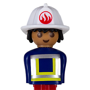 PEZ - Playmobil - Fireman/woman