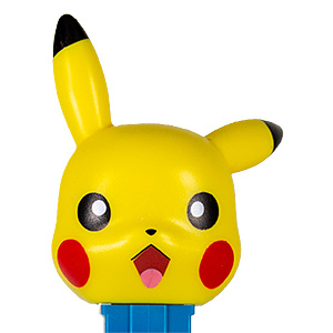 PEZ - Pokémon - Pikachu - grinning - B