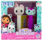 PEZ - Gabby's Dollhouse Gift Set Pandy Paws & Mercat  