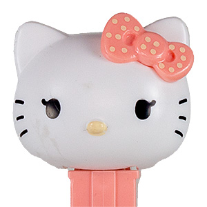PEZ - Hello Kitty Puppy - Pink bow with with dots