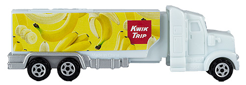 PEZ - Advertising Kwik Trip - Truck - White cab, white truck