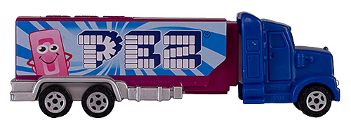PEZ - Trucks - Mascot Trucks - Raspberry Candy Mascot - Blue Truck