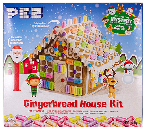 PEZ - Food - Gingerbread House Kit Christmas - Big size