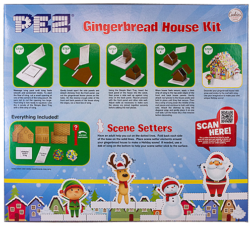 PEZ - Food - Gingerbread House Kit Christmas - Big size