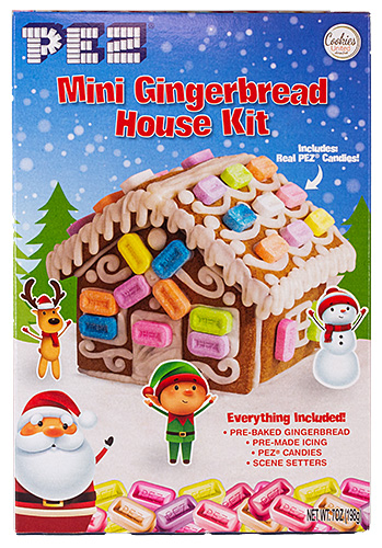 PEZ - Food - Gingerbread House Kit Christmas - Mini size