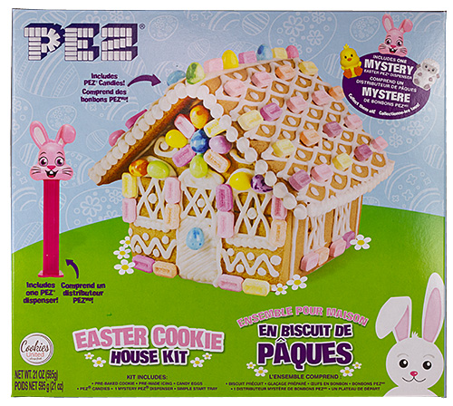 PEZ - Food - Gingerbread House Kit Easter - Big size