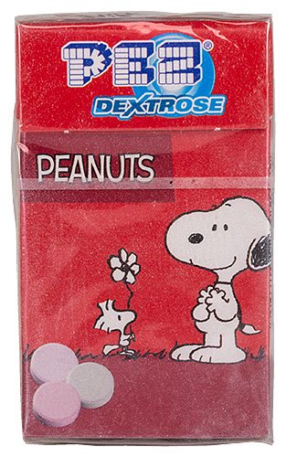 PEZ - Dextrose Packs - Peanuts - Woodstuck & Snoopy