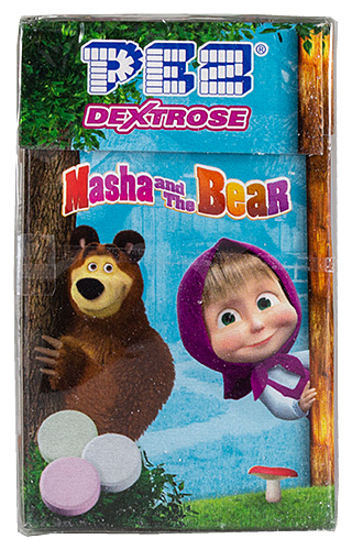 PEZ - Dextrose Packs - Masha and the Bear