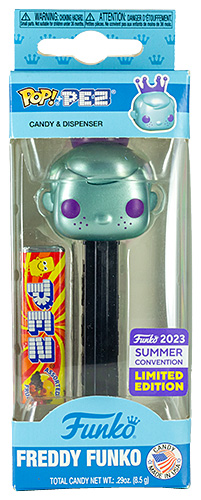 PEZ - Funko - Summer convention - Freddy Funko (Metallic)