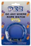 PEZ - Go Any Where Rope Watch  Blue