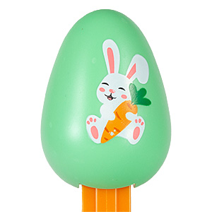 PEZ - Easter - Egg - rabbit with carrot