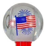 PEZ - Ball  USA Flag