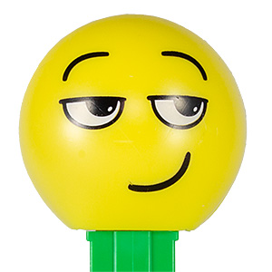 PEZ - Funky Faces - Emoji - 2024 Euro - Smirk