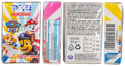 PEZ - Dextrose Packs - Paw Patrol