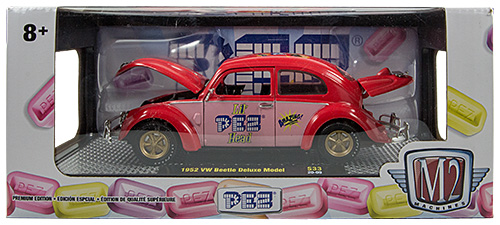 PEZ - Collectible Trucks - M2 Trucks - 1952 VW Beetle Deluxe Model