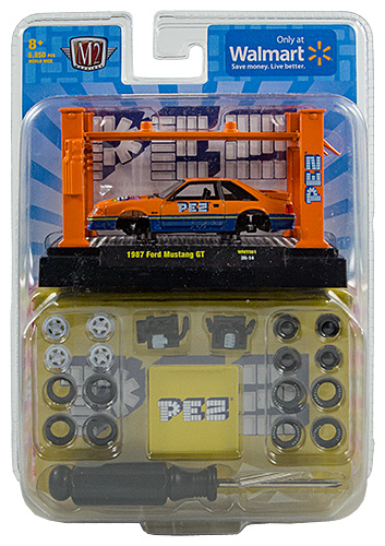 PEZ - M2 Trucks - Serie 7 - 1987 Ford Mustang GT