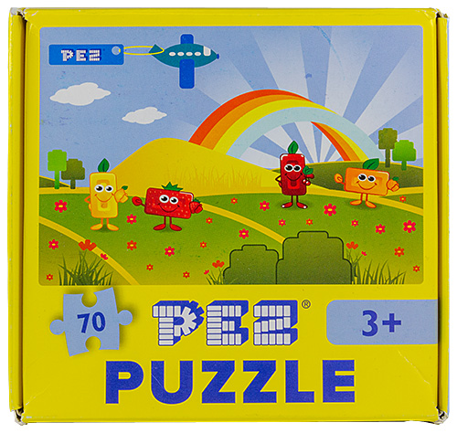 PEZ - Games and Puzzles - Rainbow Puzzle - 70 pieces