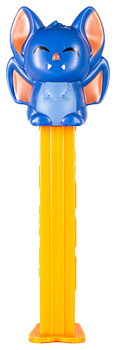 PEZ - Halloween - Bat - orange ears/wings - B