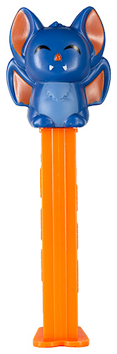 PEZ - Halloween - Bat - orange ears/wings - B