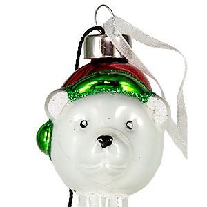 PEZ - Ornaments - Kat + Annie - 2021 - Polar Bear