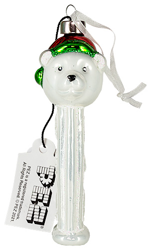 PEZ - Ornaments - Kat + Annie - 2021 - Polar Bear