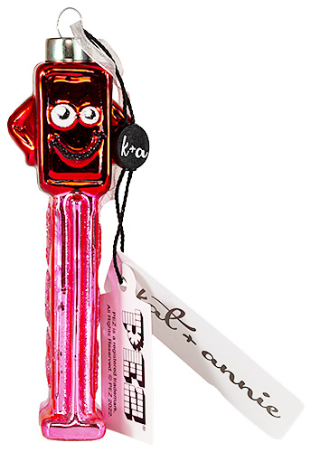 PEZ - Ornaments - Kat + Annie - 2022 - PEZ Candy Mascot - Cherry