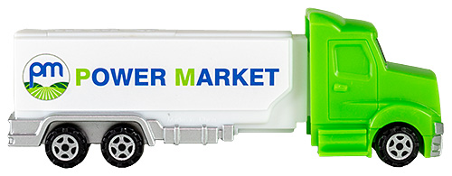 PEZ - Advertising Power Market - Truck - Yellow cab