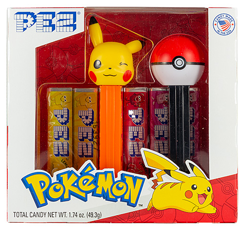 PEZ - Pokmon - Pokmon Twin Pack Pikachu B twinking & Pok Ball