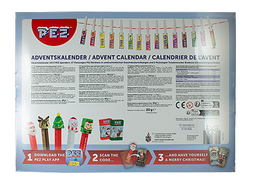 PEZ - Christmas - Advent Calendar - Advent Calendar - 2024