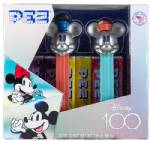 PEZ - Disney 100 Gift Set Mickey & Minnie F/K 